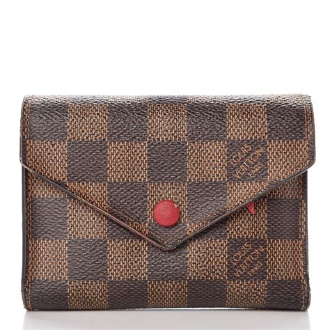 louis vuitton victorine wallet damier ebene|Louis Vuitton Damier Ebene original.